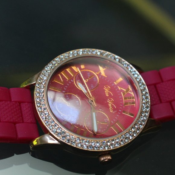 4 Rhinestone Watches (3 Geneva + 1 Vice Versa) - Picture 13 of 13